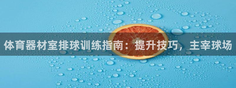 极悦平台网址皮皮虾：体育器材室排球训练指南：提升技巧
