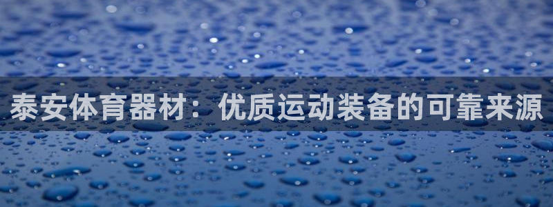 极悦生活家是什么平台的产品：泰安体育器材：优质运动装