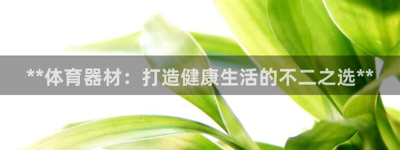 极悦平台创始人背景故事是什么：**体育器材：打造健康