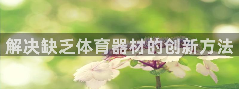 极悦平台是什么平台的：解决缺乏体育器材的创新方法