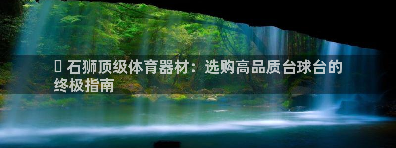 极悦娱乐官方网站入口：✔ 石狮顶级体育器材：选购高品