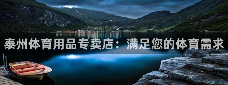 极悦平台注册申请流程详解图：泰州体育用品专卖店：满足