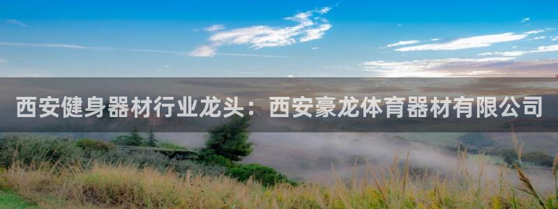 极悦平台使用教程图解：西安健身器材行业龙头：西安豪龙