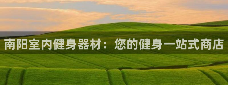 极悦平台登录不进去怎么回事呀：南阳室内健身器材：您的