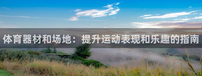 极悦平台注册申请流程详解：体育器材和场地：提升运动表