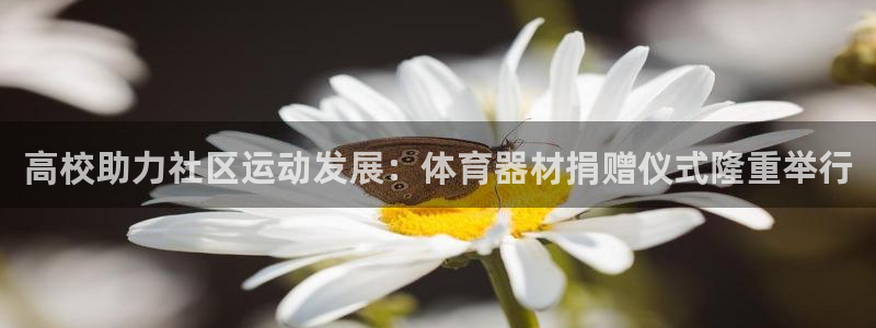 极悦平台官方网站登录入口：高校助力社区运动发展：体育器材捐赠