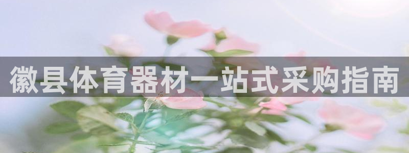 极悦平台注册官网入口：徽县体育器材一站式采购指南