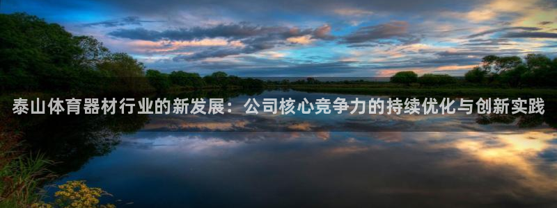 极悦平台客服投诉电话是多少：泰山体育器材行业的新发展：公司核